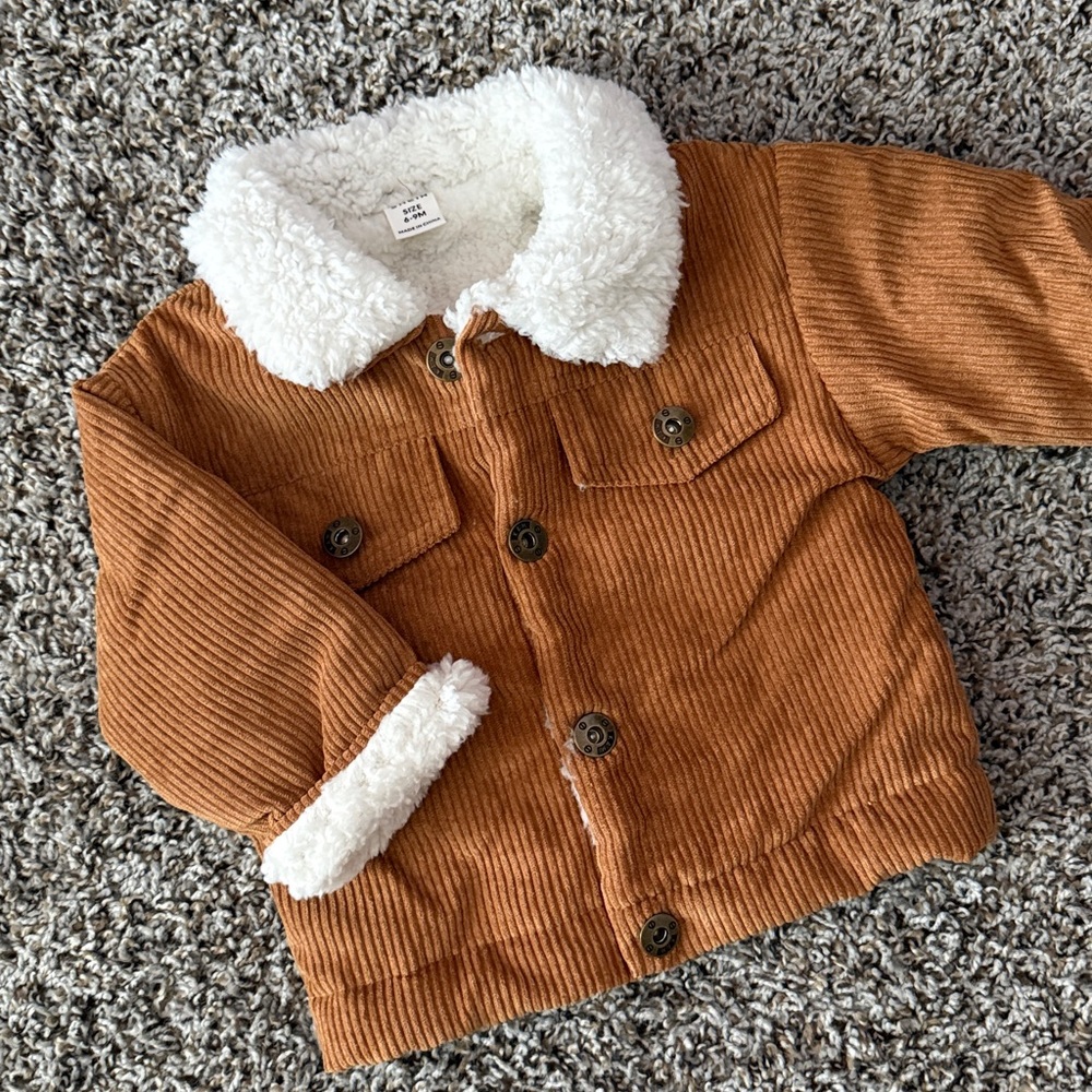 Baby Corduroy Fleece Jacket